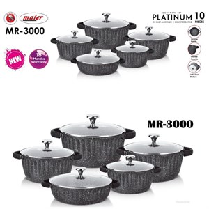 سرویس قابلمه گرانیت 10 پارچ مایر مدل 3000