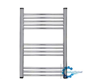 حوله خشک کن استیل 10 لول 50×60 کروم براق ایران رویال