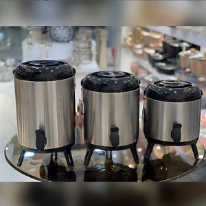 کلمن آب استیل پایه دار 10و 8 لیتری