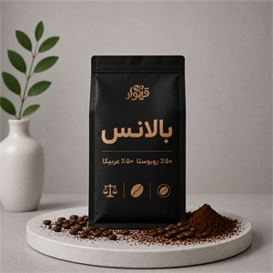 قهوه ۵۰٪ عربیکا ۵۰٪ روبوستا