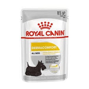 غذای پوچ سگ رویال کنین درماکامفورت ROYAL CANIN DERMACOMFORT 85G
