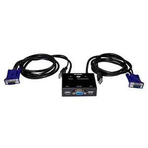 سوییچ دی لینک 2 پورت KVM 221