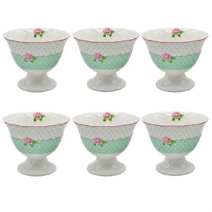 بستنی خوری آنجلا مدل ZP-403 بسته 6 عددی