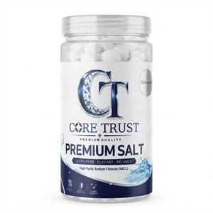 نمک قرصی ماشین ظرفشویی خارجی Core Trust نمک سختی گیر درجه یک