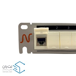 پچ پنل نگزنس ۲۴ پورت CAT6 SFTP به همراه ۲۴ عدد کیستون