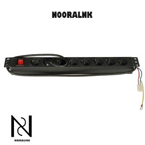 پاورماژول هشت پورت رک مدل 10608