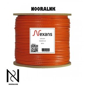 کابل شبکه CAT6 UTP CCA نگزنس قرقره 305 متری