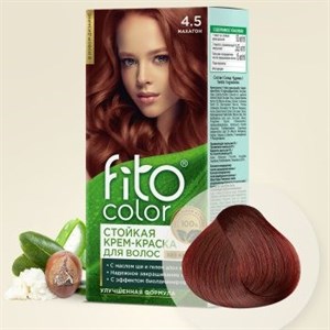رنگ مو کرم دائمی سری Fito Color تن 4.5 ماهاگونی
