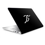 استیکر لپ تاپ طرح دو مدل TIE154 مناسب برای لپ تاپ 15.6 اینچ