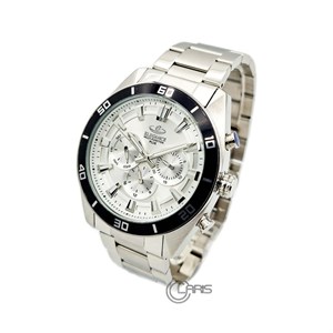 ساعت الگانس ELEGANCE Multi-Fanction مردانه فول دیت تمام سیلور صفحه سیلور