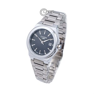 ساعت مچی سیتی زن CITIZEN Martini زنانه مدل CM-2518 تمام سیلور صفحه مشکی