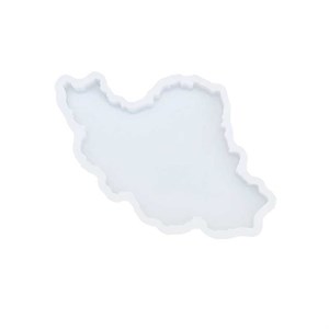 قالب رزین نقشه ایران تکی