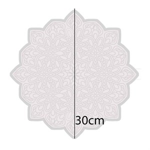 قالب ظرف طرح ماندالا 01