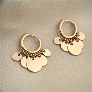 گوشواره پولکی ژوپینگ کد 1081