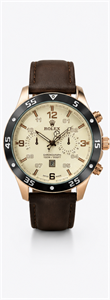 ساعت مچی مردانه ROLEX مدل بندچرمی