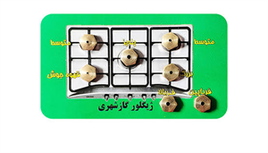 سوزن ژیگلور آماده اجاق گاز(شهری و کپسولی)