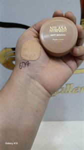 کرم موس صورت نیل آسا (Nilasa Matte Mousse) کد۶۰۴