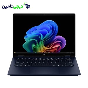 لپ تاپ 14 اینچی اچ پی مدل OmniBook X Flip 14-fm0013dx-Core Ultra 5 226V-16GB LPDDR5X 8533MHz-512GB SSD-Touch-Backlit-W