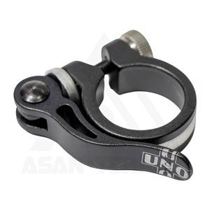 بست لوله زین دوچرخه UNO-34 رنگ مشکی