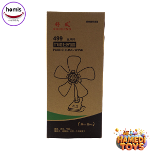 پنکه رومیزی و انبوری برقی499 کد5386 کارتن40عددی