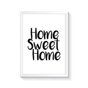 تابلو وینا طرح Home Sweet 