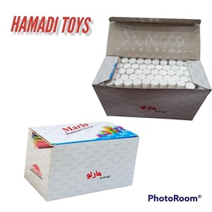 گچ تحریر سفید مارلو 60 کد3005 کارتن48بسته 