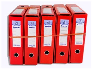 زونکن کتانA4 قرمز HS کد5193 کارتن20عددی