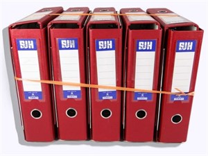 زونکن کتانA4 زرشکی HS کد5194 کارتن20عددی