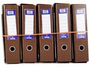 زونکن کتانA4 قهوه ای HS کد5197 کارتن20عددی