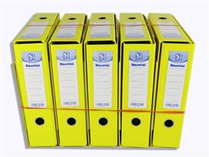 زونکن کتانA4 زرد HS کد5207 کارتن20عددی
