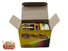 باطری الکالاین قلم تایگر هاد کد5273 کارتن12بسته12جفتی