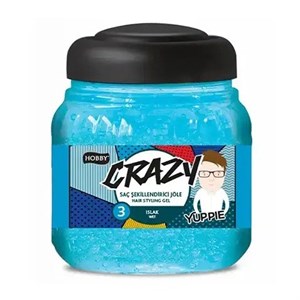 ژل موی خیس Yuppie سری Crazy شماره 3 هوبی 150 میل