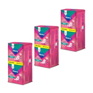 نوار بهداشتی بالدار نازک ضد حساسیت شب و روز نانسی مدل ماکسی با جذب خیلی زیاد سایز خیلی بزرگ هشت بسته 10 عددی