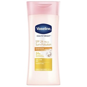 لوسیون بدن روشن‌کننده و محافظت در برابر نور خورشید وازلین Vaseline SPF24 PA++ حجم ۲۰۰ میل