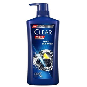 شامپو ضد شوره مردانه کلیر CLEAR Deep Cleanse با زغال فعال و پوست مرکبات حجم ۶۵۰ میل