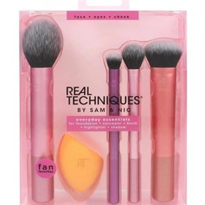 ست برس آرایشی اورجینال برند Real Techniques مدل Everyday Essentials پنج عددی