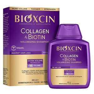 شامپو مو حجم دهنده و ضد ریزش بیوکسین BIOXCIN حجم 300 میل