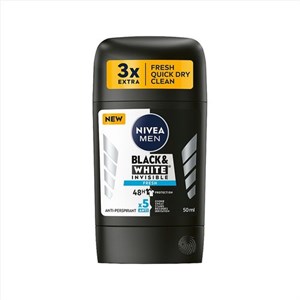 استیک ضد تعریق مردانه نیوآ Nivea black & white fresh حجم 50 میل