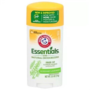 مام استیک ضد تعریق زنانه آرم اند همر مدل Essentials حاوی رزماری و اسطوخودوس حجم 71 گرم