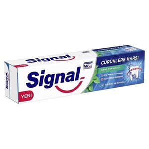خمیر دندان سیگنال مدل Çürüklere karşı حاوی عصاره نعناSignal