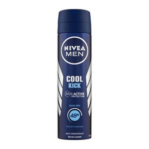 اسپری ضد تعریق مردانه نیوا Nivea Cool Kick حجم 150 میل