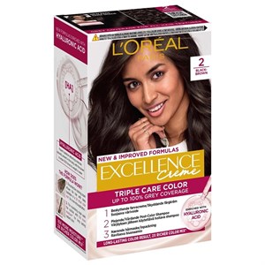 رنگ مو لورال LOREAL شماره 2 پایه مشکی