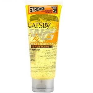 ژل موی گتسبی Gatsby مدل Water Gloss Super Hard حجم 100 گرم