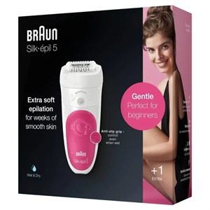 اپیلاتور هوشمند براون BRAUN Silk-épil 5 extra soft epilation