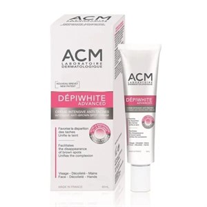 کرم ضد لک ای سی ام درمان انواع لکه ها ACM Depiwhite Advanced Creme intensive anti-taches