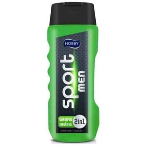 شامپو و ژل دوش مردانه هوبی Hobby Sport 2 in 1 حجم 400 میل