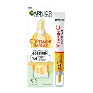 کرم دور چشم گارنیه Garnier C Vitamini Parlak حاوی ویتامین سی حجم 15 میل