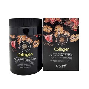 ماسک مو کلاژن سی پی اس CPS Collagen natural spa shampoo حجم 1000 میل