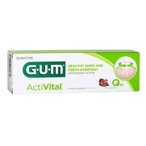 خمیردندان ژلی آنتی‌اکسیدانی جی یو ام GUM حجم 75 میل