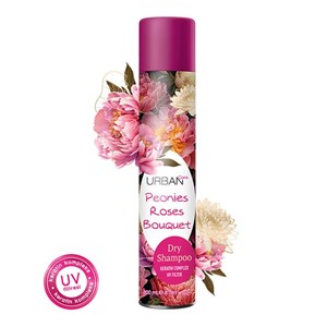 شامپو خشک رایحه گل رز اربن کر Urban Care Dry Shampoo peony-and-rose-scent حجم 200 میل